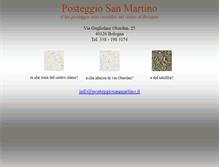 Tablet Screenshot of posteggiosanmartino.it